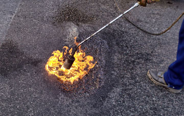 Emmaus Village Carlton flat roofing repairs